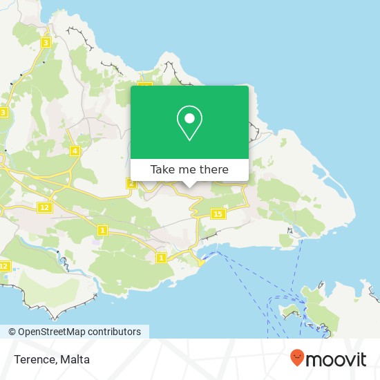 Terence, Triq Dun Ġorġ Preċa Nadur NDR map