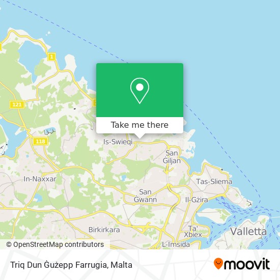Triq Dun Ġużepp Farrugia map
