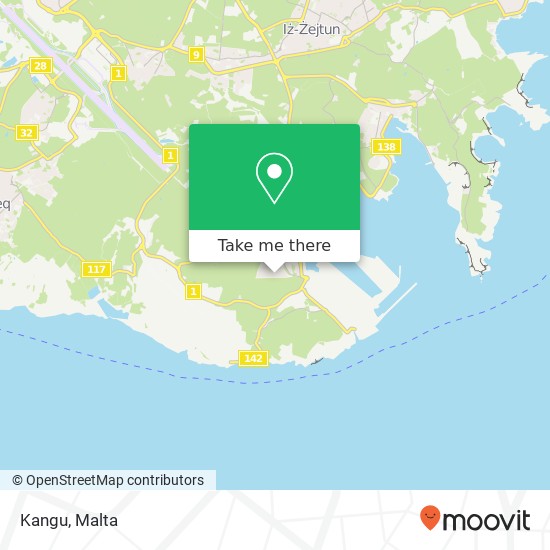 Kangu map