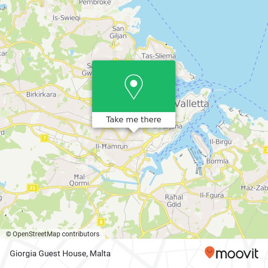 Giorgia Guest House map