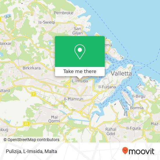 Pulizija, L-Imsida map
