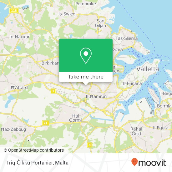 Triq Ċikku Portanier map
