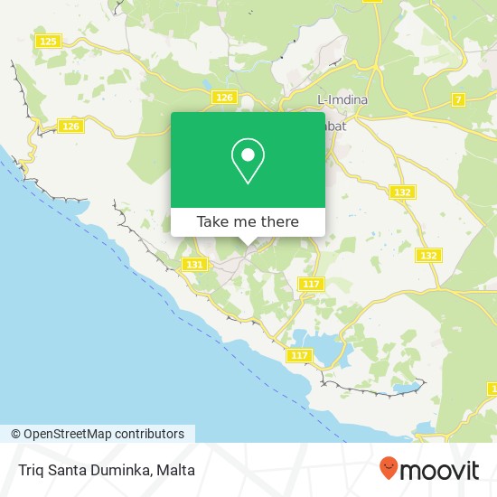 Triq Santa Duminka map