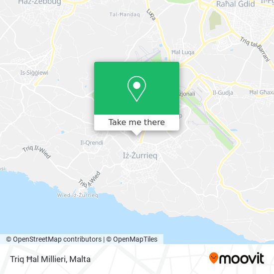 Triq Ħal Millieri map