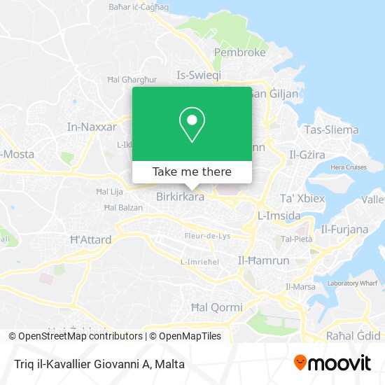 Triq il-Kavallier Giovanni A map