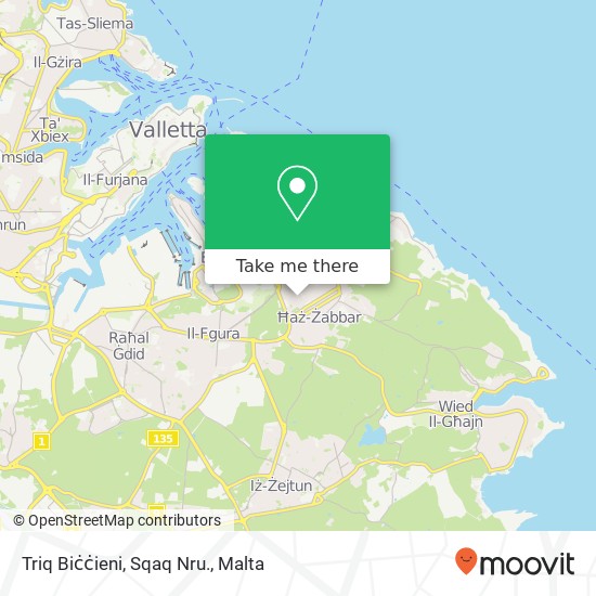 Triq Biċċieni, Sqaq Nru. map