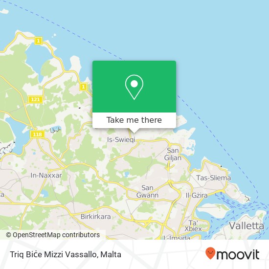 Triq Biċe Mizzi Vassallo map