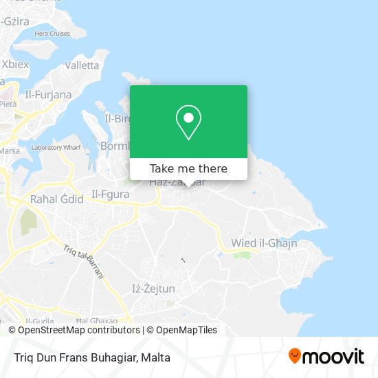 Triq Dun Frans Buhagiar map