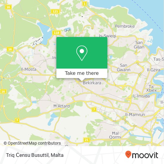 Triq Ċensu Busuttil map