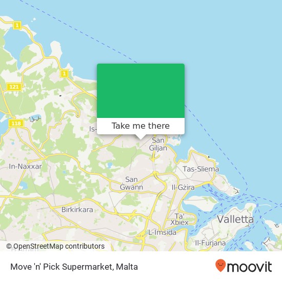 Move 'n' Pick Supermarket map