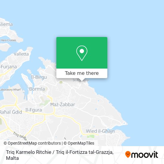 Triq Karmelo Ritchie / Triq il-Fortizza tal-Grazzja map