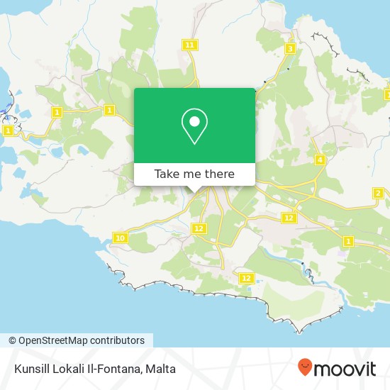 Kunsill Lokali Il-Fontana map