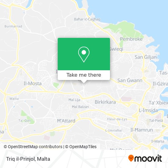 Triq il-Prinjol map