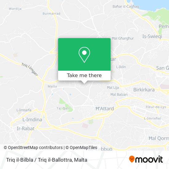 Triq il-Bilbla / Triq il-Ballottra map