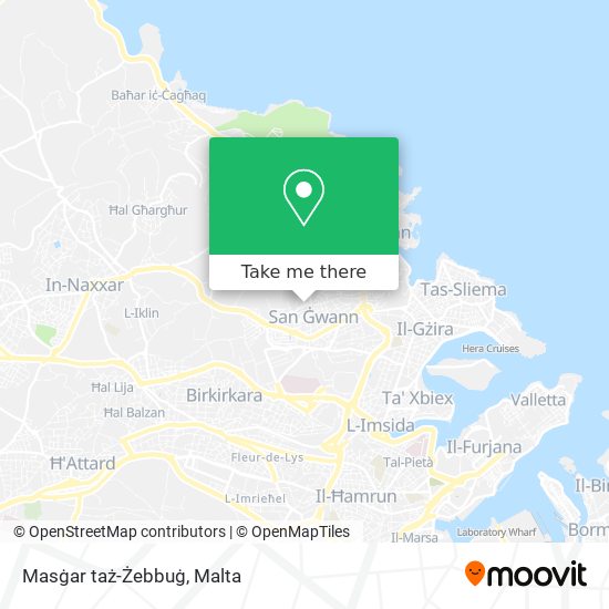 Masġar taż-Żebbuġ map