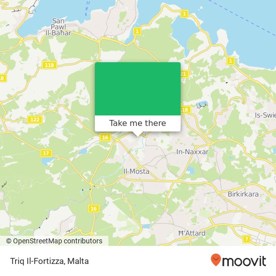 Triq Il-Fortizza map