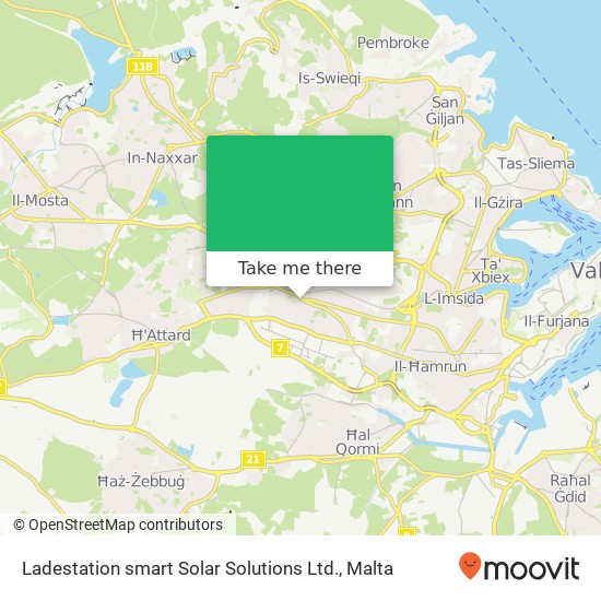 Ladestation smart Solar Solutions Ltd. map