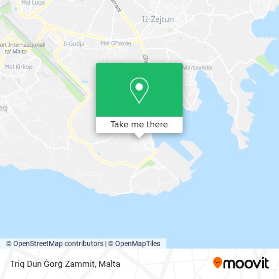 Triq Dun Ġorġ Zammit map