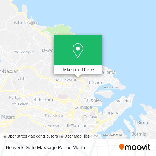 Heaven's Gate Massage Parlor map