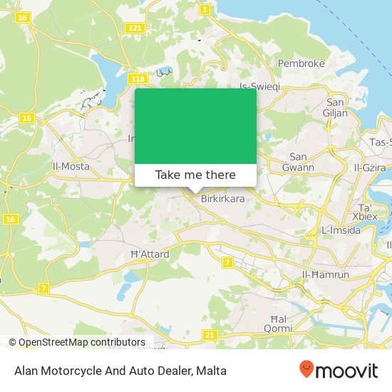 Alan Motorcycle And Auto Dealer map