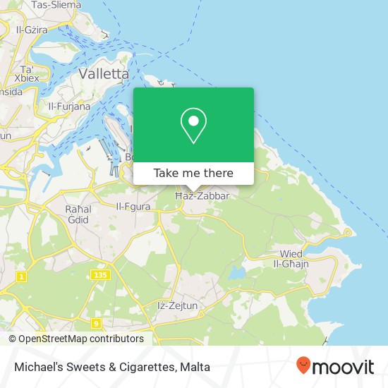 Michael's Sweets & Cigarettes map