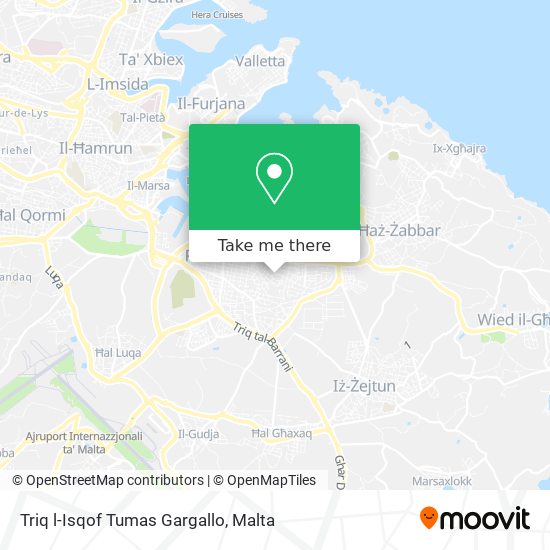 Triq l-Isqof Tumas Gargallo map