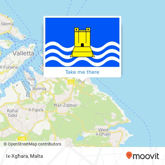 Ix-Xgħara map