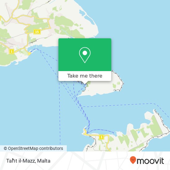 Taħt il-Mazz map