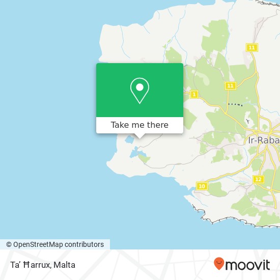 Ta’ Ħarrux map