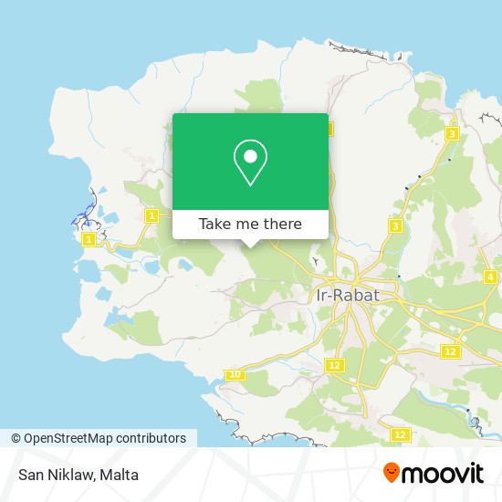 San Niklaw map