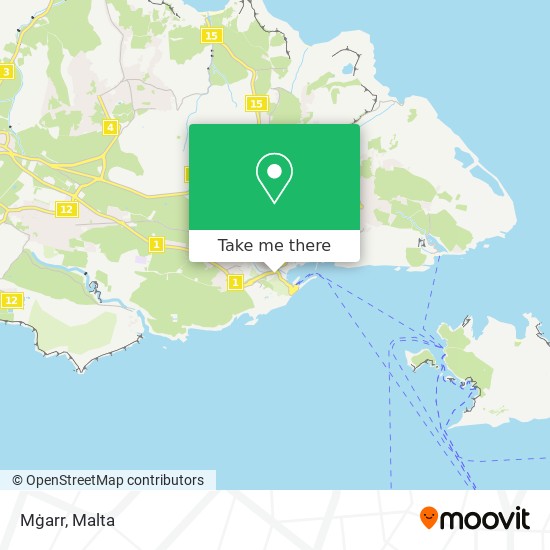 Mġarr map