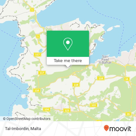Tal-Imbordin map