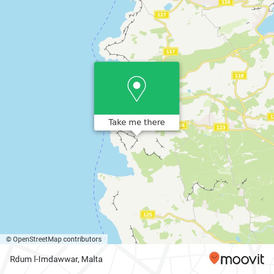 Rdum l-Imdawwar map