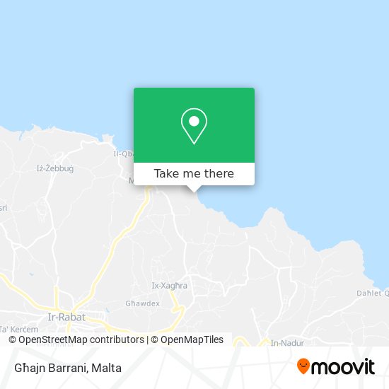 Għajn Barrani map