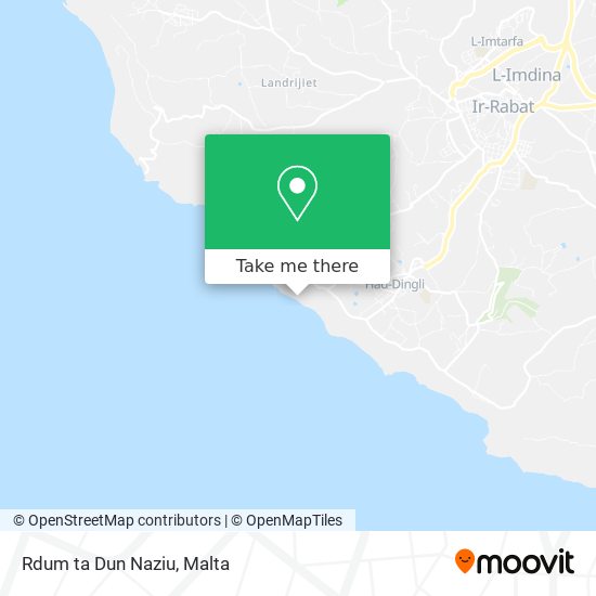 Rdum ta Dun Naziu map