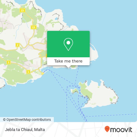 Jebla ta Chiaul map