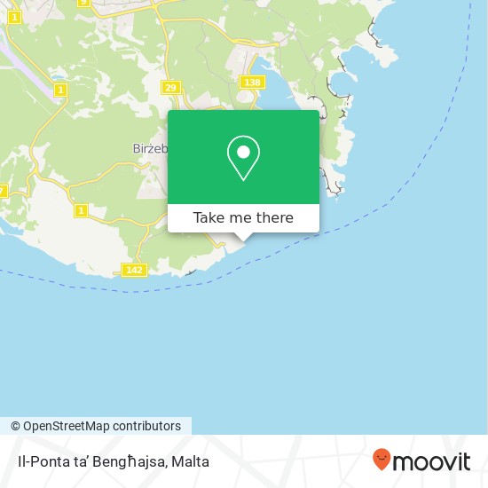 Il-Ponta ta’ Bengħajsa map