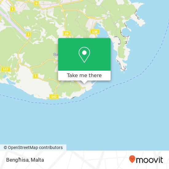 Bengħisa map