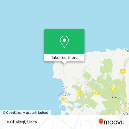 Le-Għalieqi map