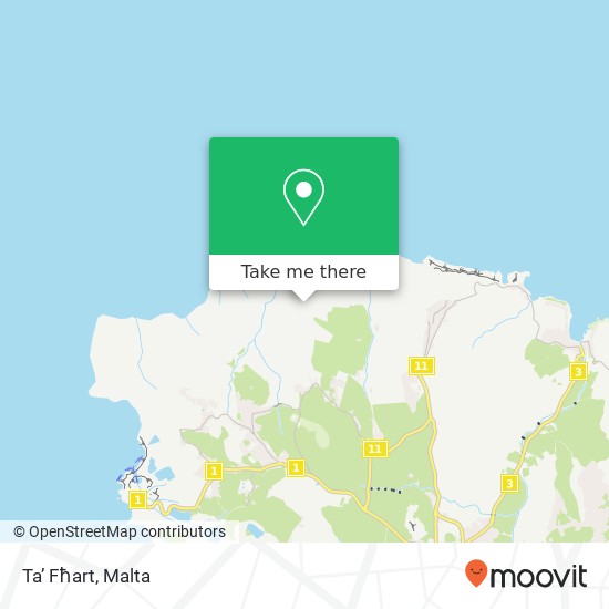 Ta’ Fħart map