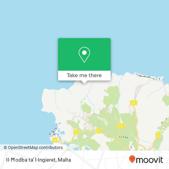 Il-Ħodba ta’ l-Ingieret map