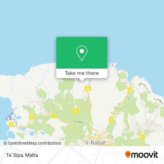 Ta’ Sipa map