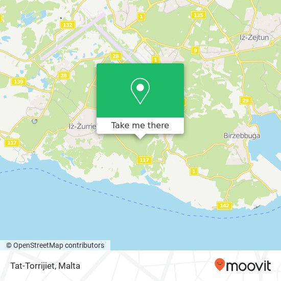 Tat-Torrijiet map