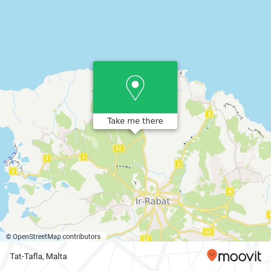 Tat-Tafla map