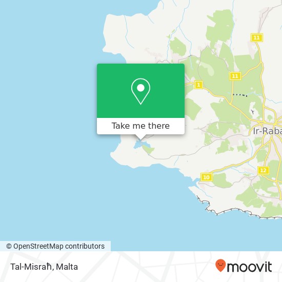 Tal-Misraħ map