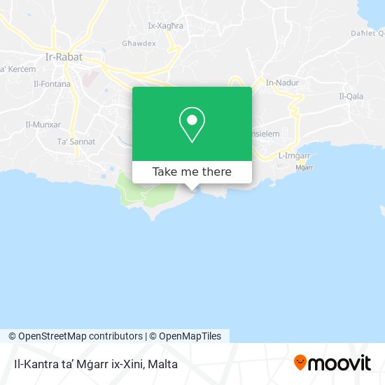 Il-Kantra ta’ Mġarr ix-Xini map