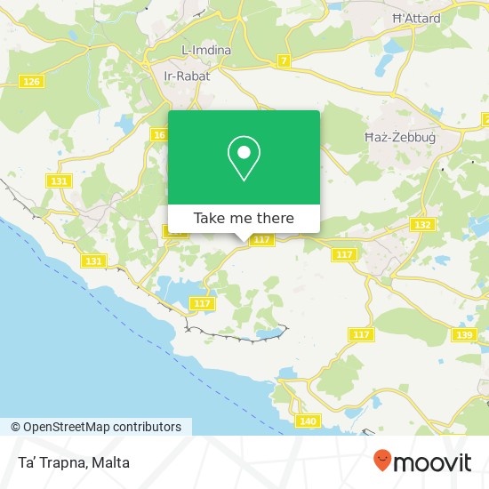 Ta’ Trapna map