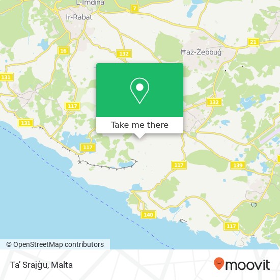Ta’ Srajġu map