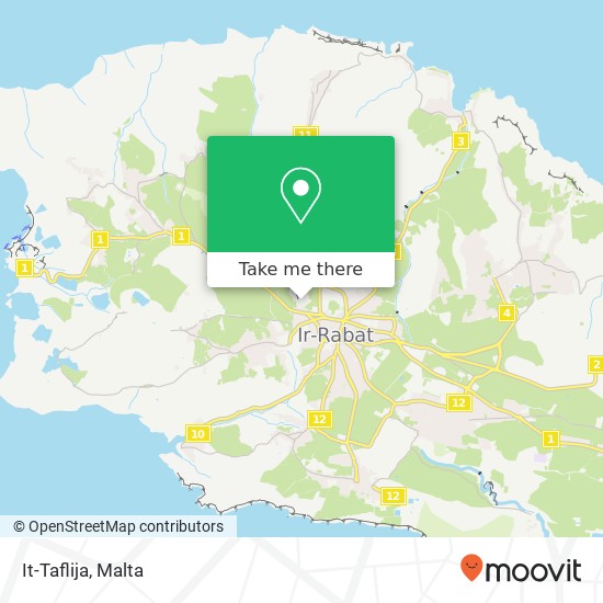 It-Taflija map