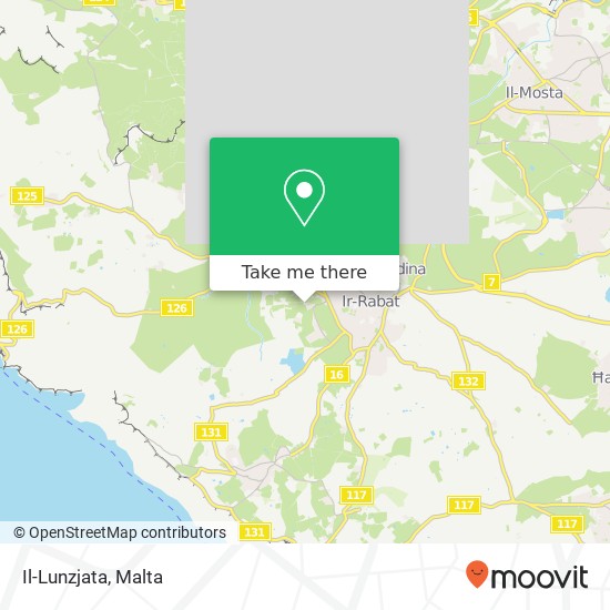Il-Lunzjata map